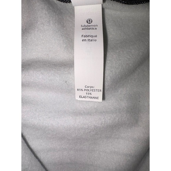 NWOT Women's Lululemon Specialized Cycling Wind Jacket - Size 6 - Black/White - Picture 7 of 11
